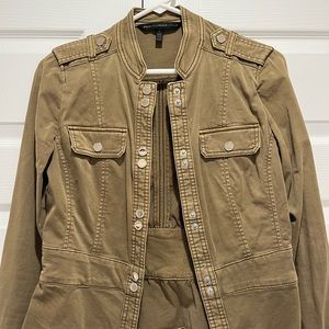 White House Black Market jacket in brown, size 2.